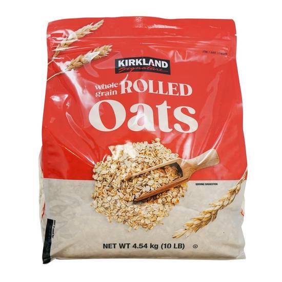 Kirkland Signature Whole Grain Rolled Oats (10 lbs)