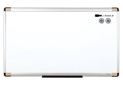 Quartet Magnetic Dry-Erase Whiteboard, Aluminum Frame, 2 1/2'W x 1 1/2'H (48101)