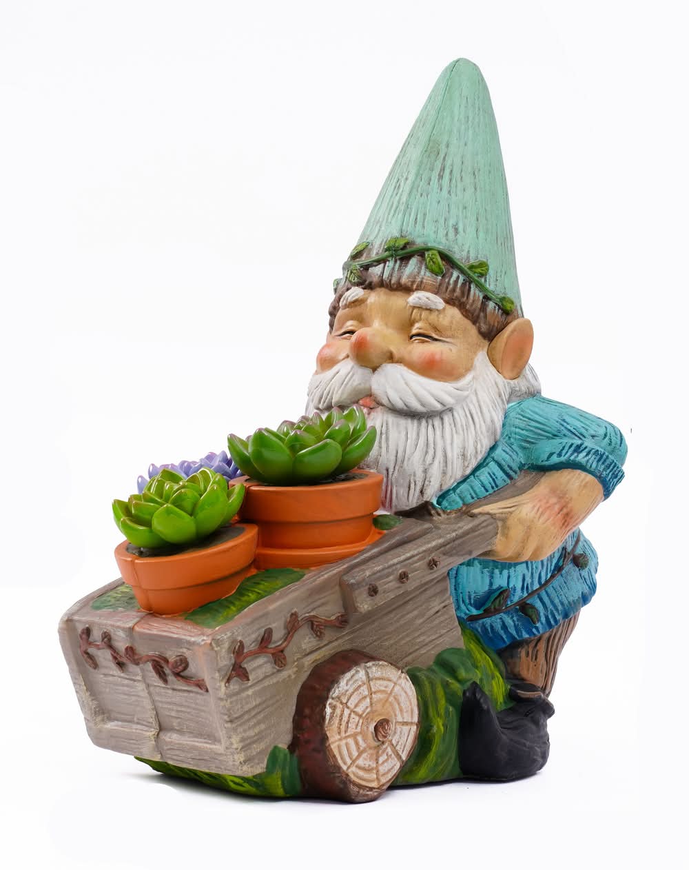 Style Selections 13.5-in H x 11-in W Multiple colors/finishes Gnome Garden Statue