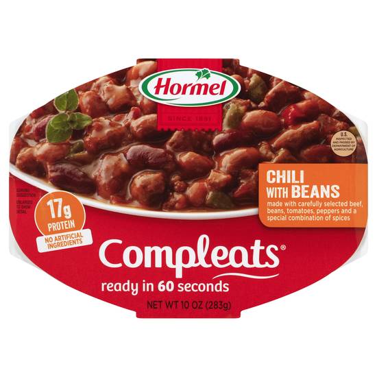 Hormel Compleats Chili With Beans