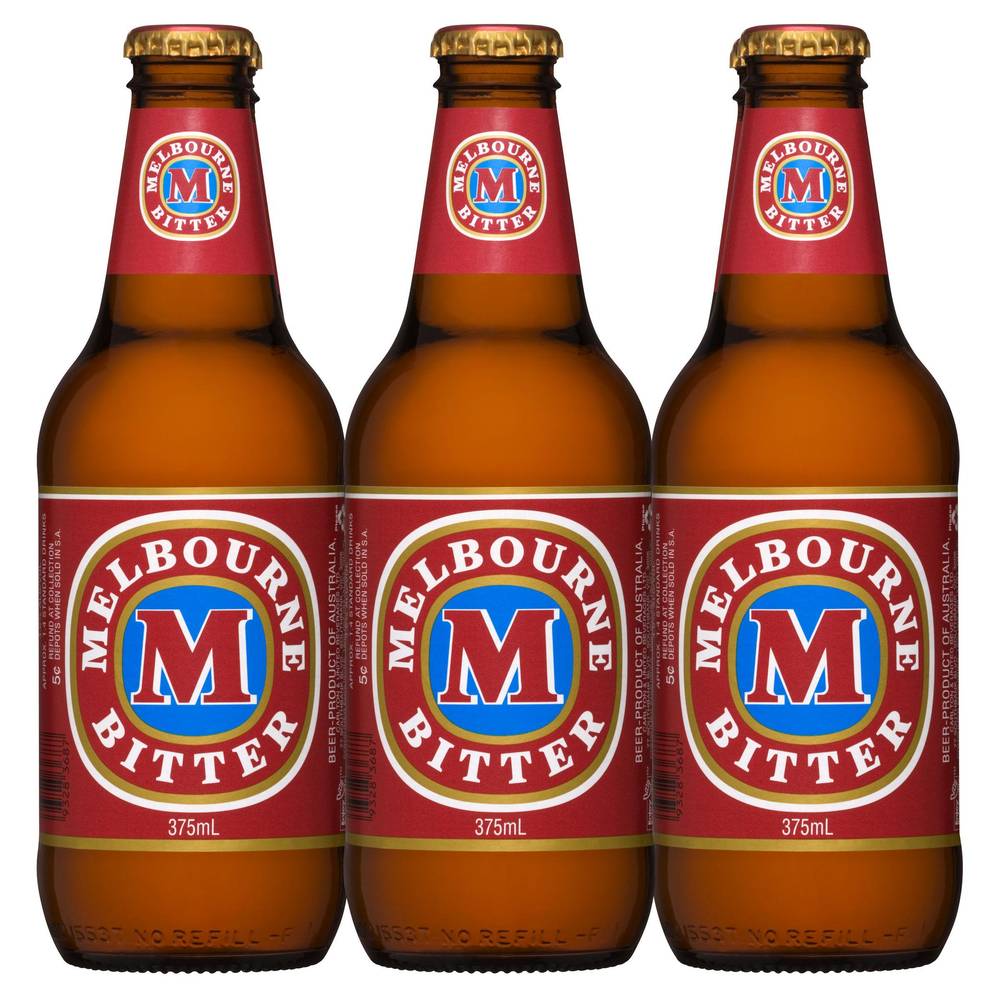 Melbourne Bitter Bottles (6 Pack) 375mL