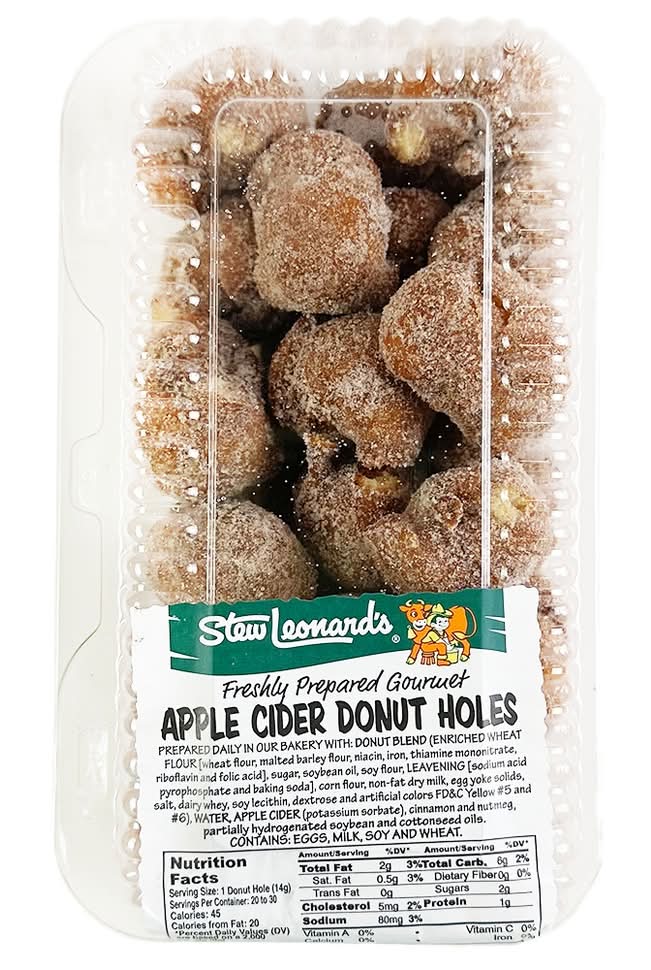 Apple Cider Donut Holes 10Oz