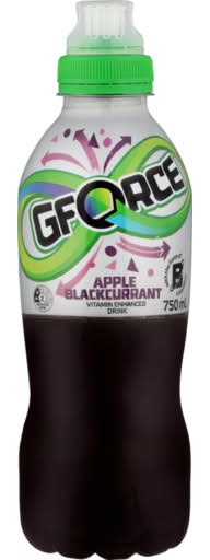 G Force Sports Drink, Apple And Blackcurrant (750mL)
