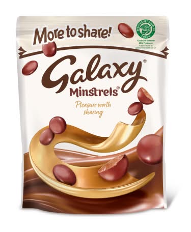 Galaxy Minstrels Milk Chocolate Buttons (195g)