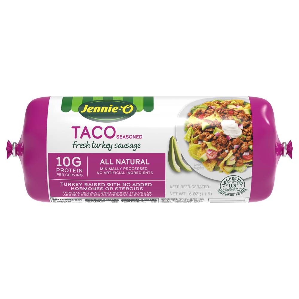 Jennie-O Taco Seasonings Turkey Sausage