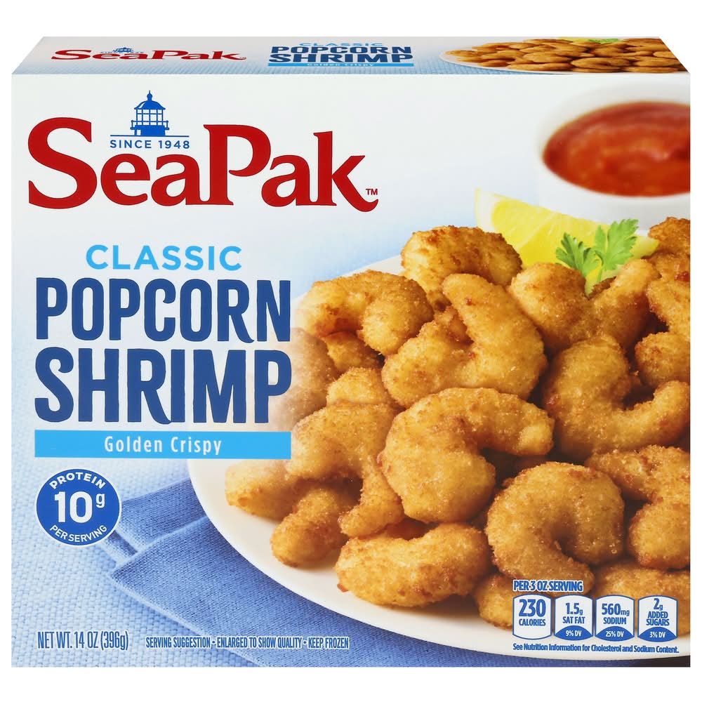 SeaPak Golden Crispy Classic Popcorn Shrimp (14 oz)
