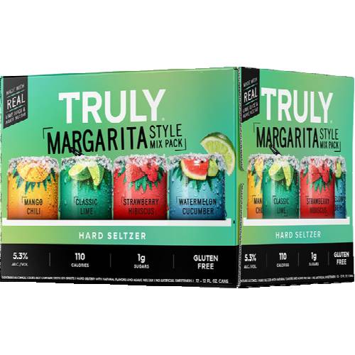 Truly Margarita Style Mix 12 Pack Cans