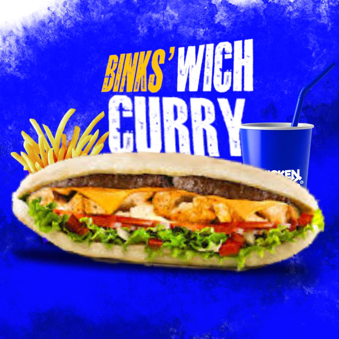 MENU BINKS'WITCH SINALOA (Curry)