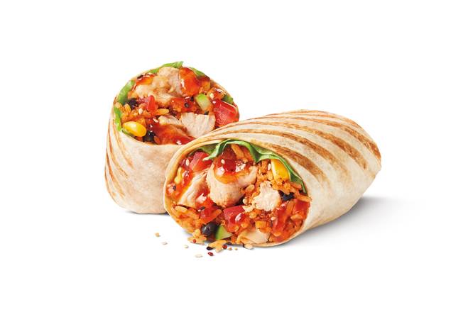 Sweet Chili Slow Cooked Chicken Loaded Wrap