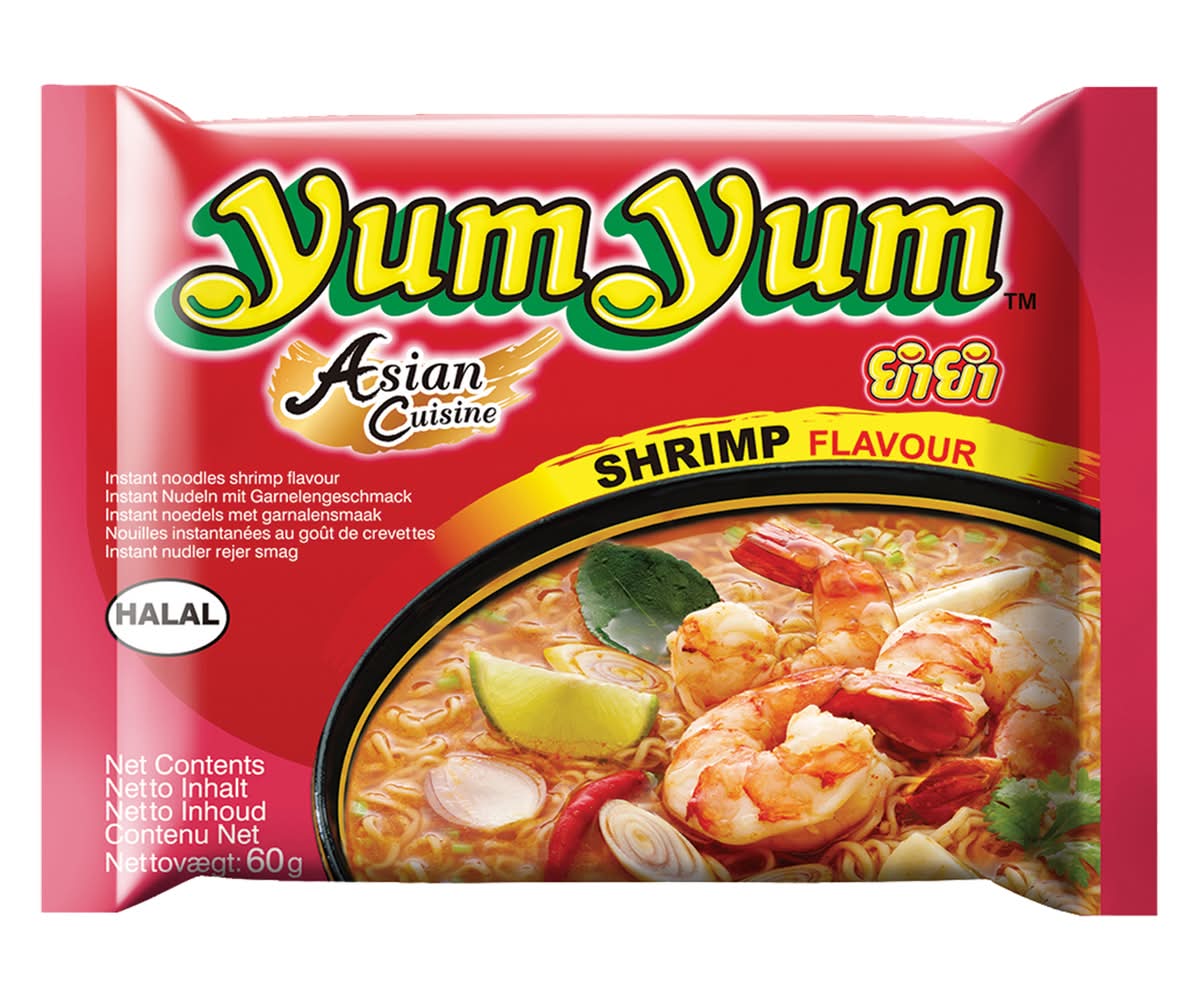 Yum Yum - Nouilles instantanées, crevettes (60g)
