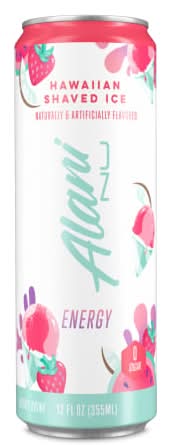 Alani Energy Drink 12 Fl.oz Hawaiin Shaved Ice