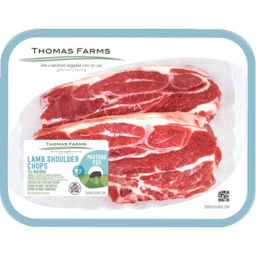 Thomas Farms Lamb Shoulder Chops (Avg. 1.2lb)