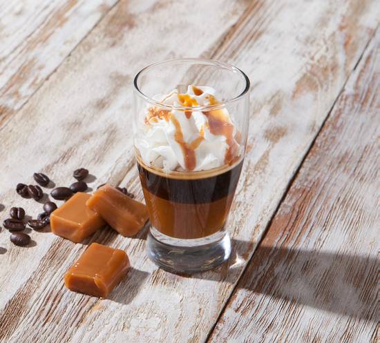 Caramel Espresso Con Panna