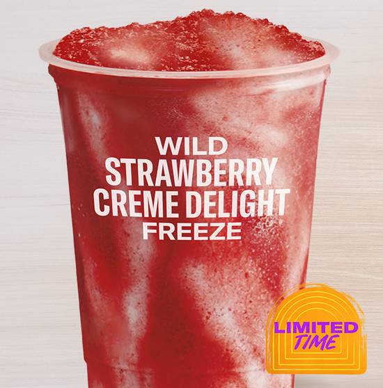 Wild Strawberry Creme Delight Freeze