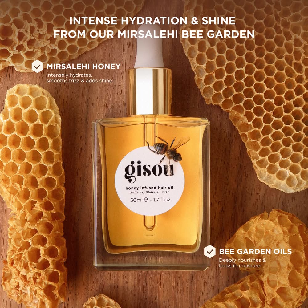 Gisou Honey Infused Hair Oil 1.7 oz/ 50 mL | Postmates