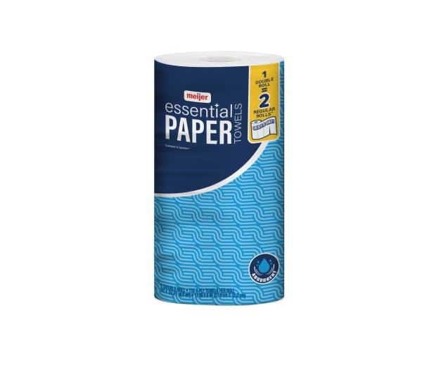 Meijer Essential Paper Towels 1 Double Roll