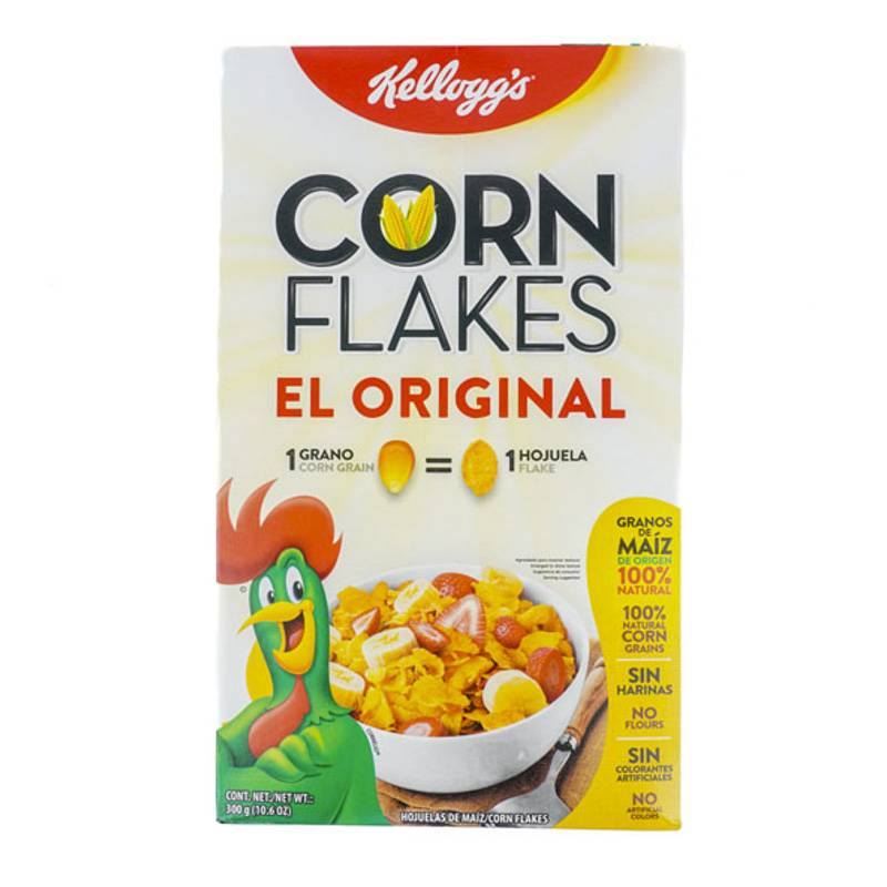 Corn flakes cereal hojuelas de maíz original (300 g)