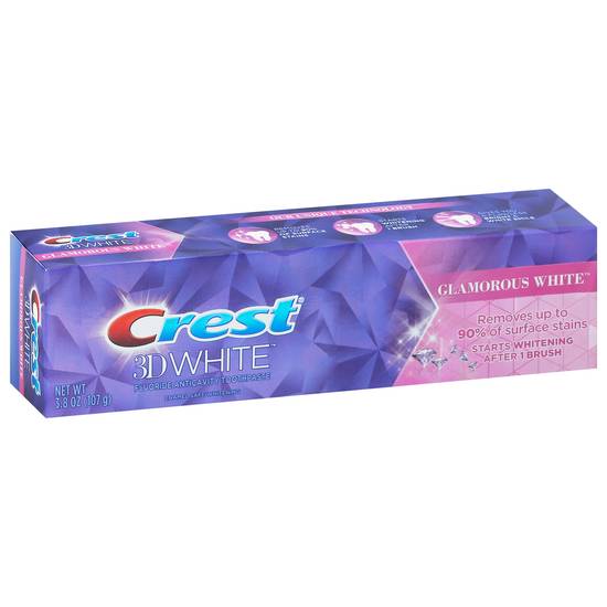 Crest 3d White Glamorous Whitening Toothpaste