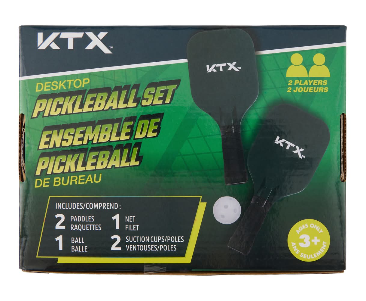 Desktop Pickleball Set, 4 Piece