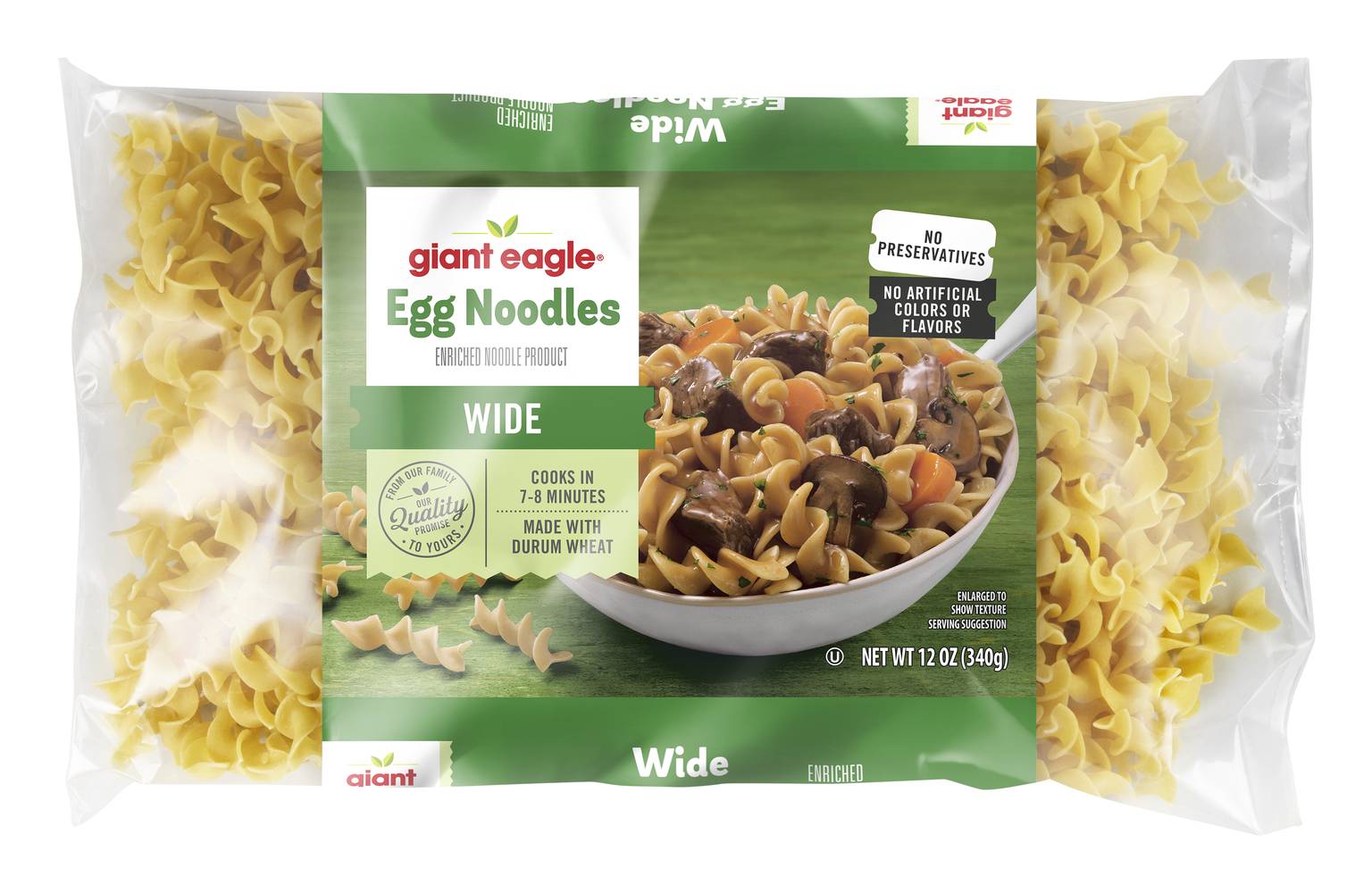 Giant Eagle Wide Egg Noodles (12 oz)