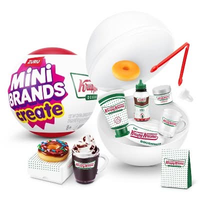 Mini Brands Create Krispy Kreme Holiday Series 1 Capsule Crafts
