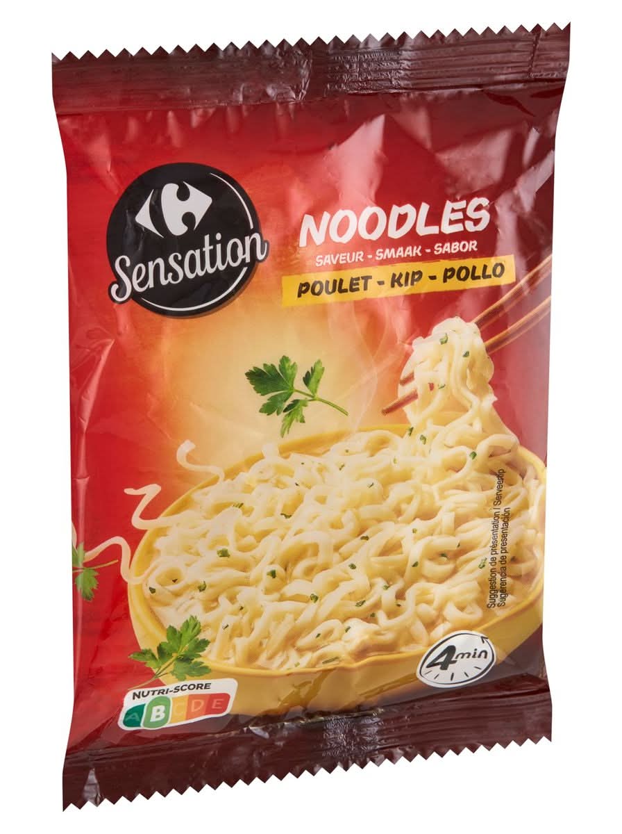 Carrefour Sensation Noodles Saveur Poulet 85 g
