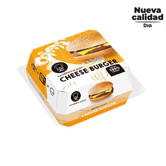 DIA AL PUNTO hamburguesa con queso envase 220 gr