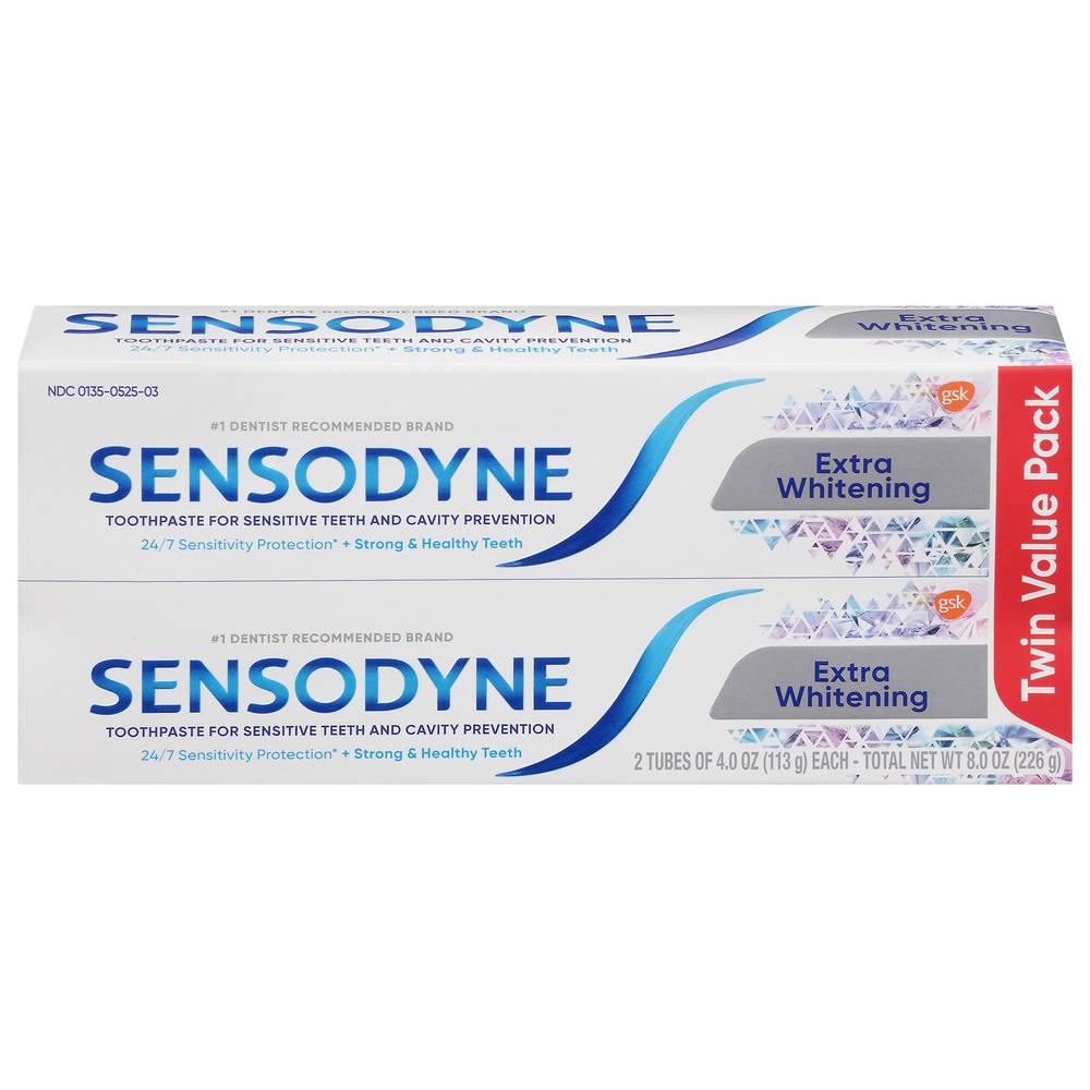 Sensodyne Sensitive Teeth Whitening Toothpaste (8 oz)