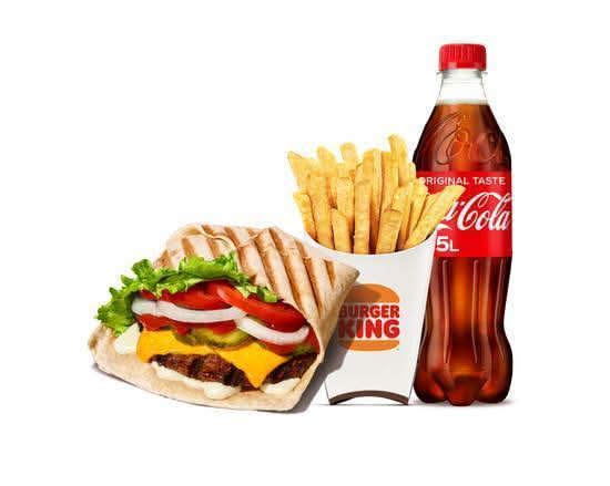 Plant-based Whopper® Cheese Tortilla King Menü