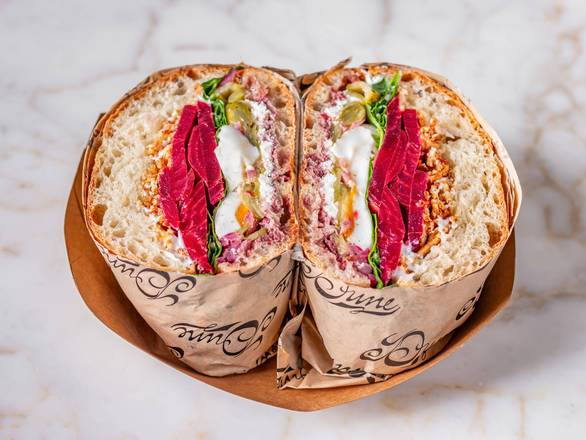 Pickled Beets Sandwich