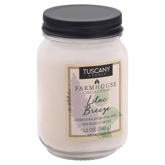 Tuscany Candle Farmhouse Collection Lilac Breeze Candle