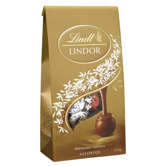 Lindt Lindor Assorted Chocolates Bag 125g