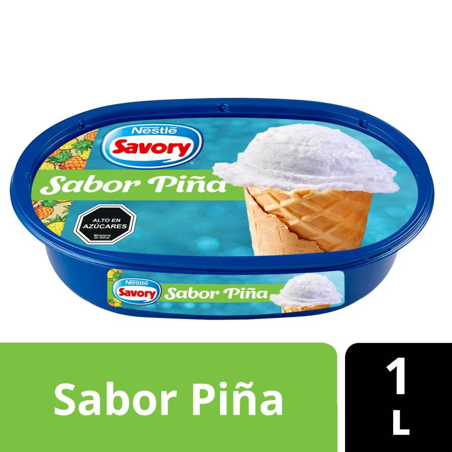 Savory helado de piña