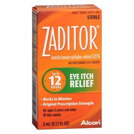 Zaditor Antihistamine Eye Drops - 0.17 fl oz