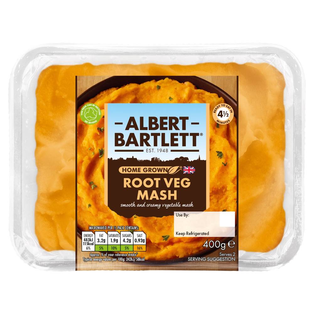 ALBERT BARTLETT ROOT VEG MASH 400G