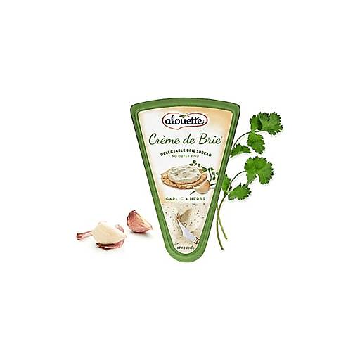 Order Alouette Creme de Brie Garlic & Herbs 5oz food online from Everyday Needs By Gopuff store, Fairfield on bringmethat.com