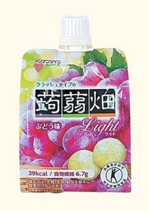 ◎マンナン 蒟蒻畑ライトぶどう 150g