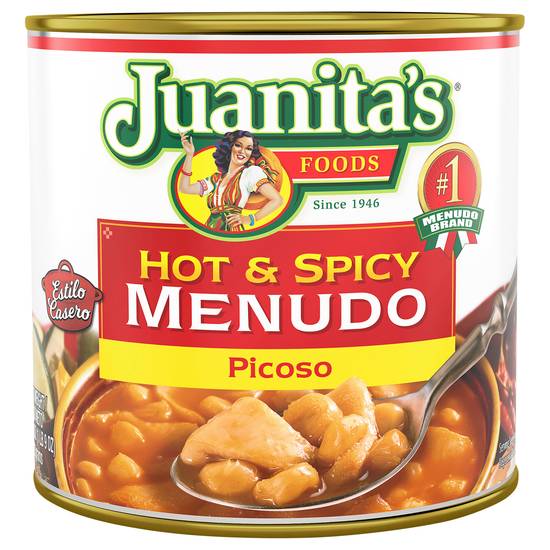 Juanita's Foods Hot & Spicy Menudo Picoso