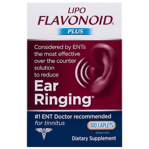 Lipo-Flavonoid Plus Ear Health Formula Caplets - 100.0 ea