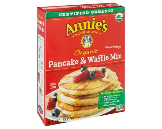 Annie's · Organic Pancake & Waffle Mix (26 oz)