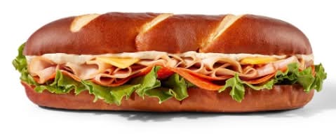 Deluxe Triple Slam Pretzel Sub