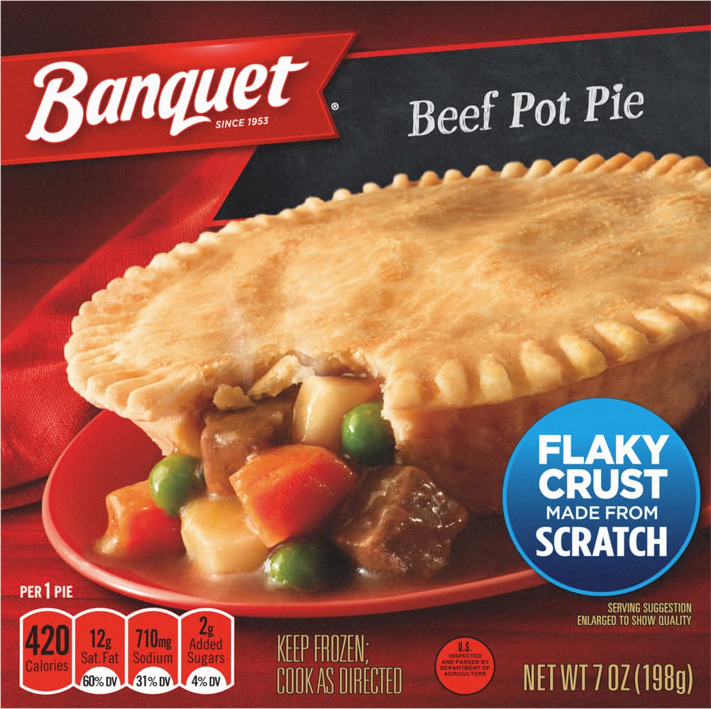 Banquet Beef Pot Pie (7 oz)