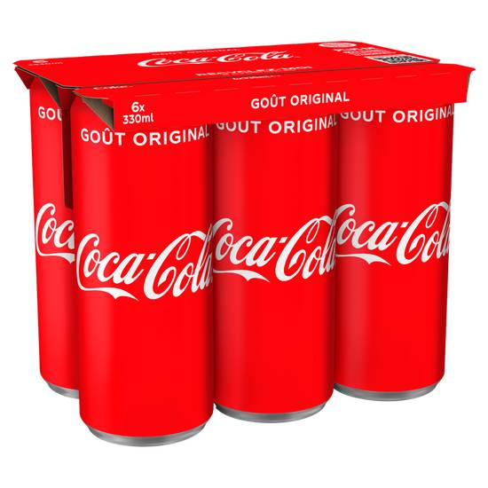 Coca Cola Sleek 6x33 cl