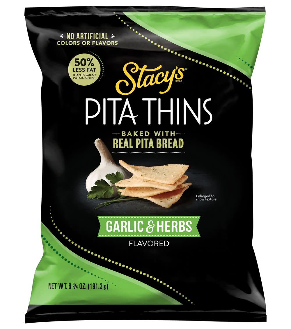 Stacy's Pita Thins, Garlic & Herbs (6.75 oz)