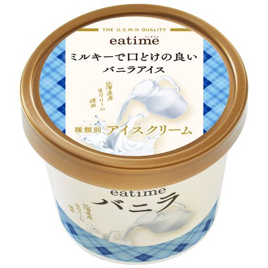 eatimeミルキーで口どけの良いバニラアイス//122ml