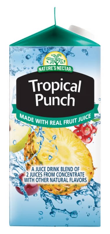 Nature's Nectar Fruit Juice Drink, Tropical Punch (59 fl oz)