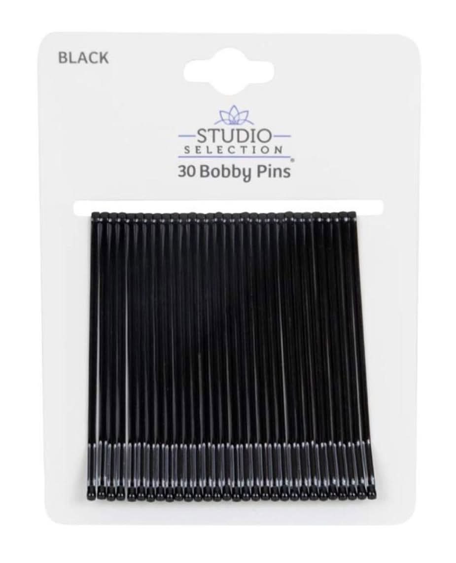 Studio Selection Xl Bobby Pins Black 30 Ct