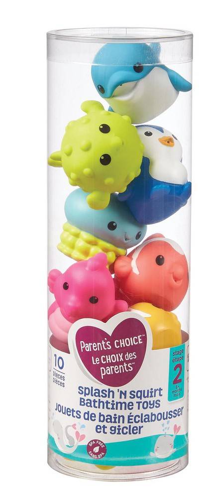 Parent's Choice Splash 'N Squirt Bathtime Toys