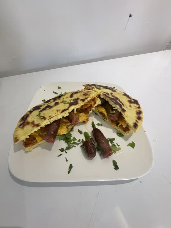 Chapati Merguez