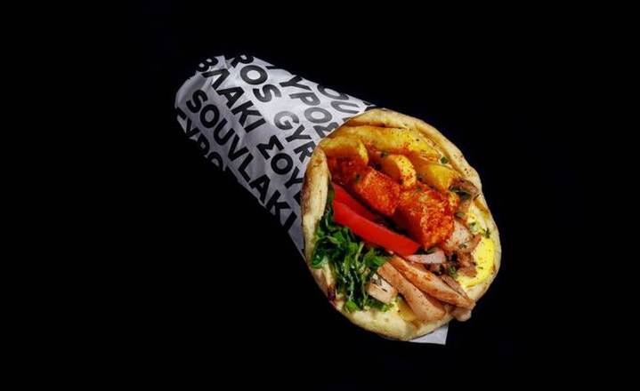 The Beast Chicken Gyros Wrap